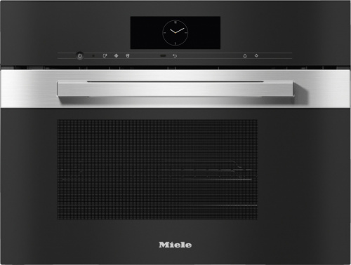 Встраиваемая пароварка с СВЧ Miele DGM7840 EDST/CLST
